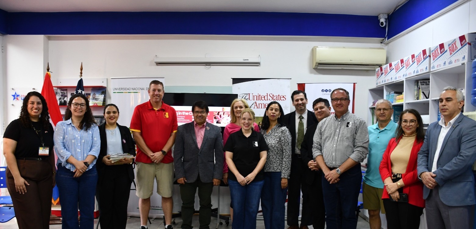 Rector recibe a representantes de la universidad estadounidense Pittsburg State University